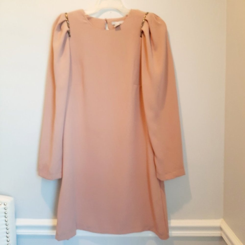 H&M Powder Pink Straight Cut Dress- NWT